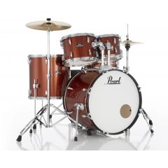 Pearl Roadshow rock 22" + pack Sabian 2 cymbales Solar Burnt Orange Sparkle - Vue 2